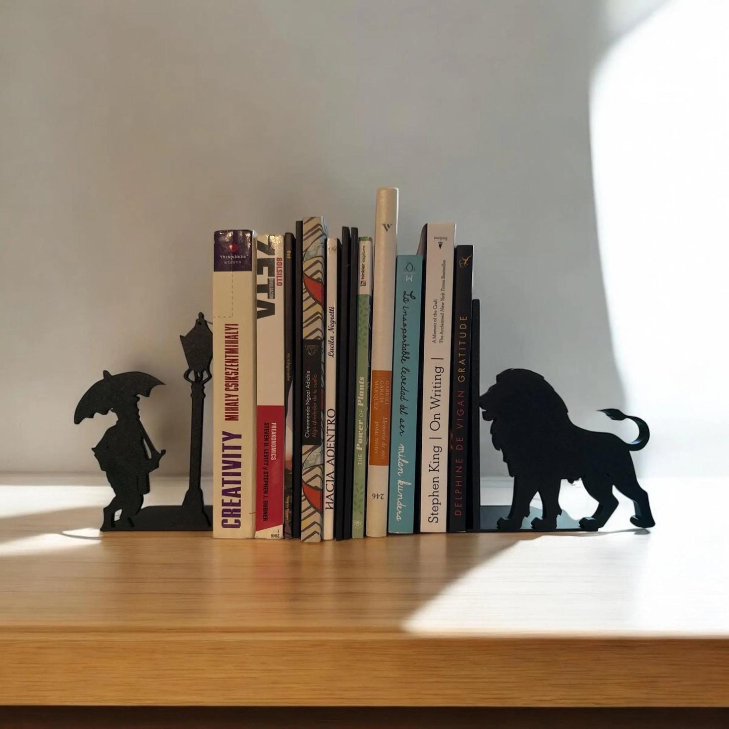 Chronicles Of Narnia Bookend. Chronicles of Narnia Inspired Bookends. Elegant. Bookends