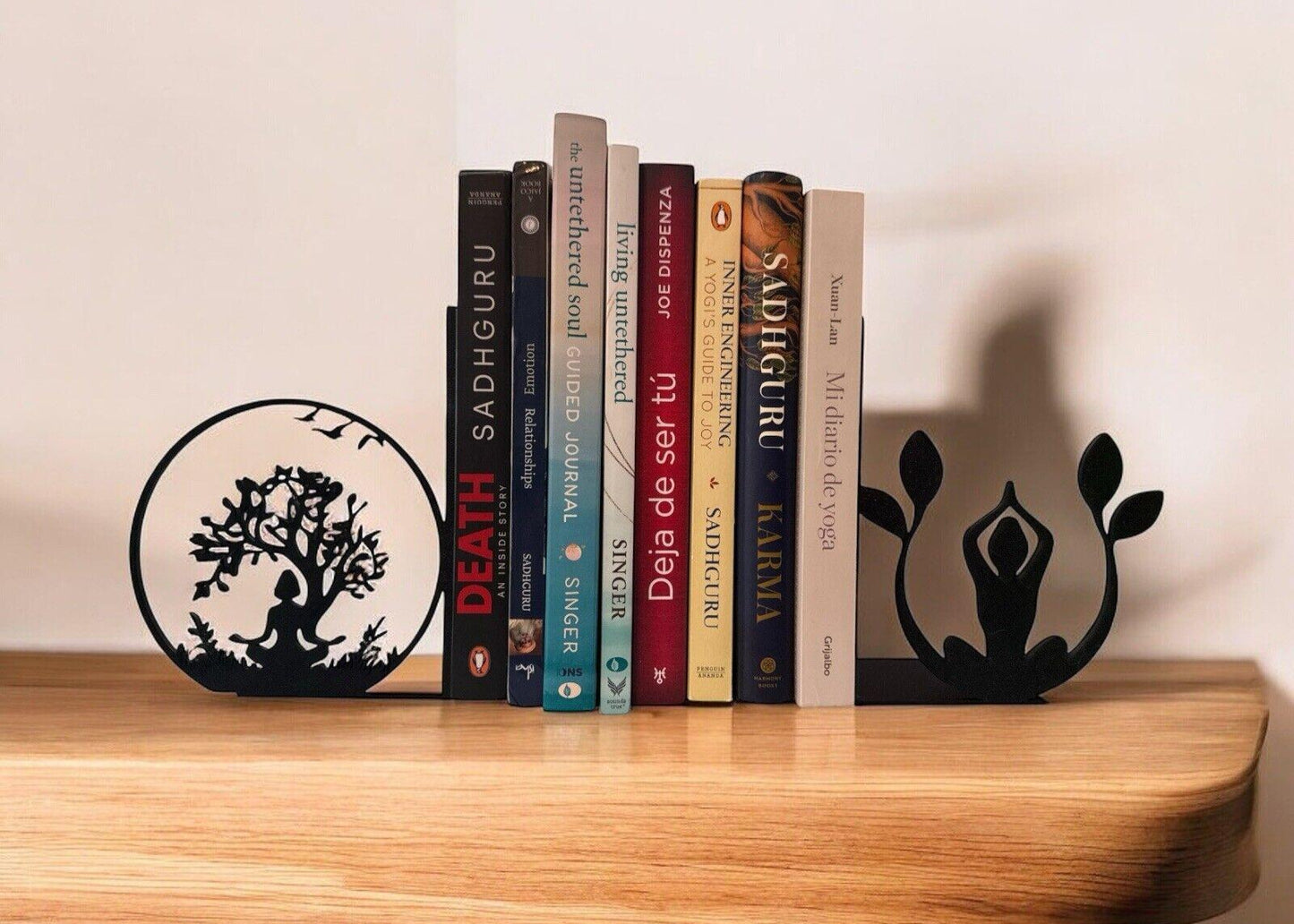 Yoga Lovers Bookend. Life tree Bookends. Yoguis Bookends. Yoga Lovers