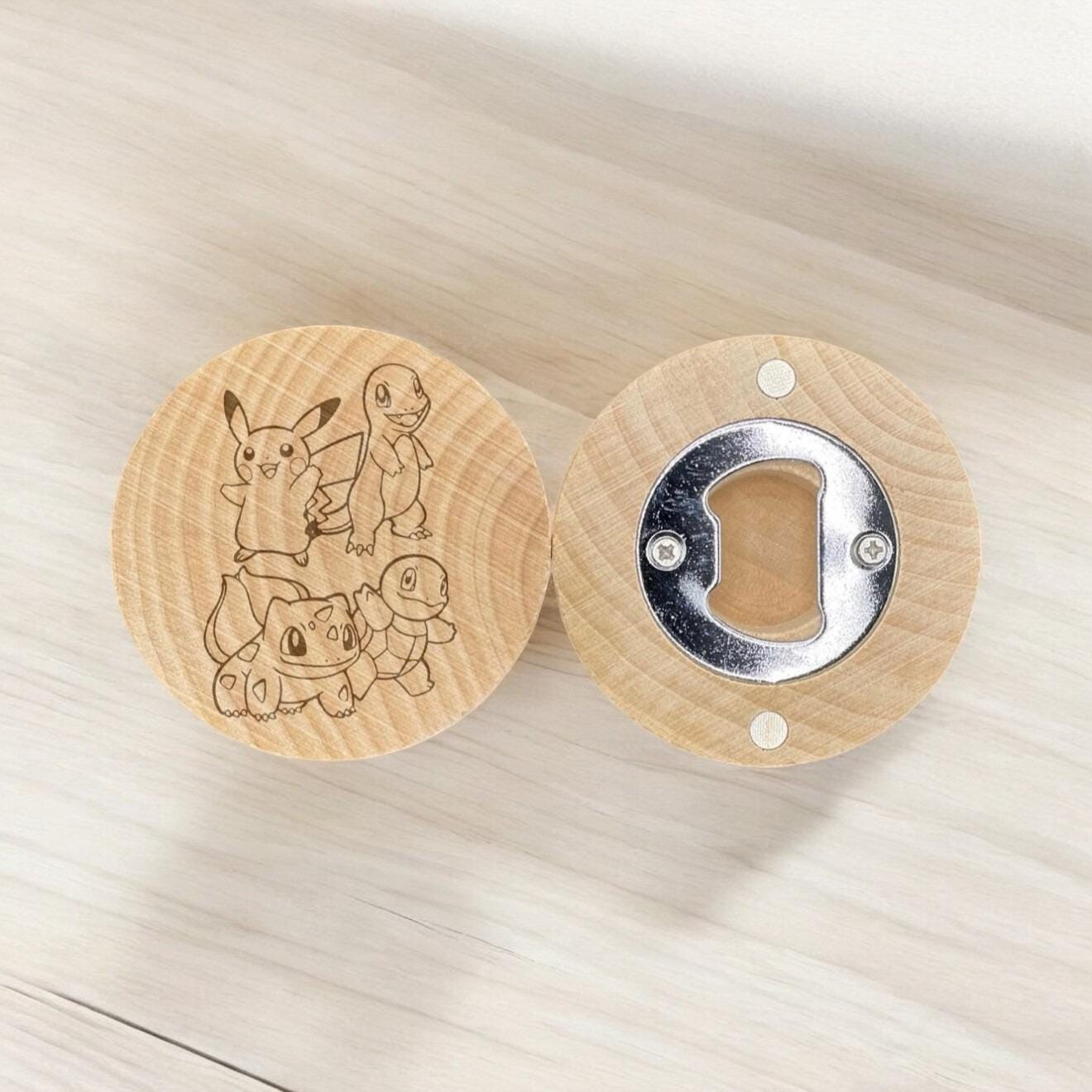 Electric Critter & Friends Engraved Bottle Opener – Fun Gift for Retro Game Fans