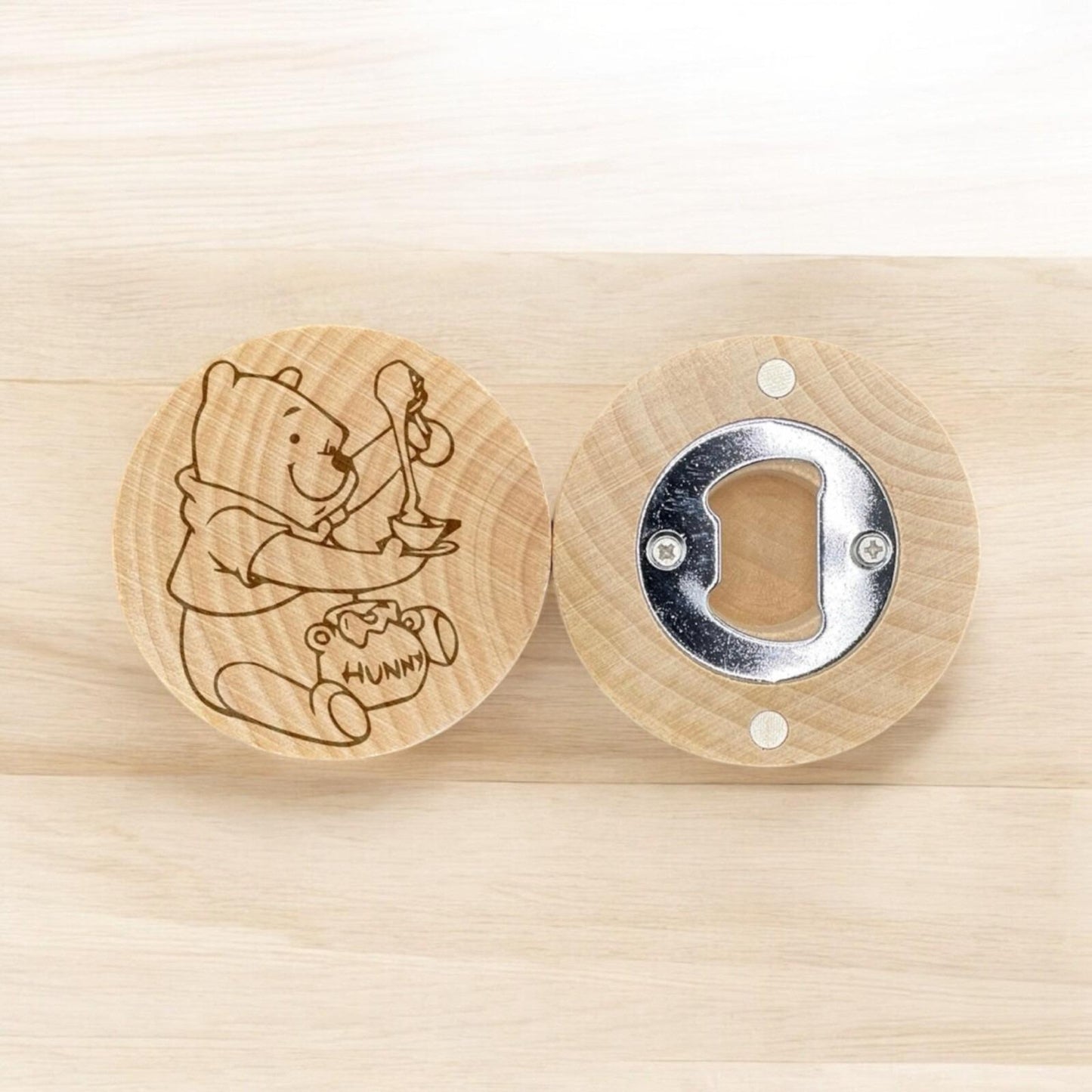 Honey Bear Engraved Bottle Opener – Cute Gift for Forest Friends Lovers