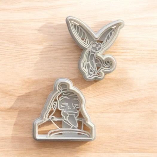 Element Warrior Cookie Cutter Set β 5 Heroic Faces, Anime-Inspired, 3D Printed, 3.5"