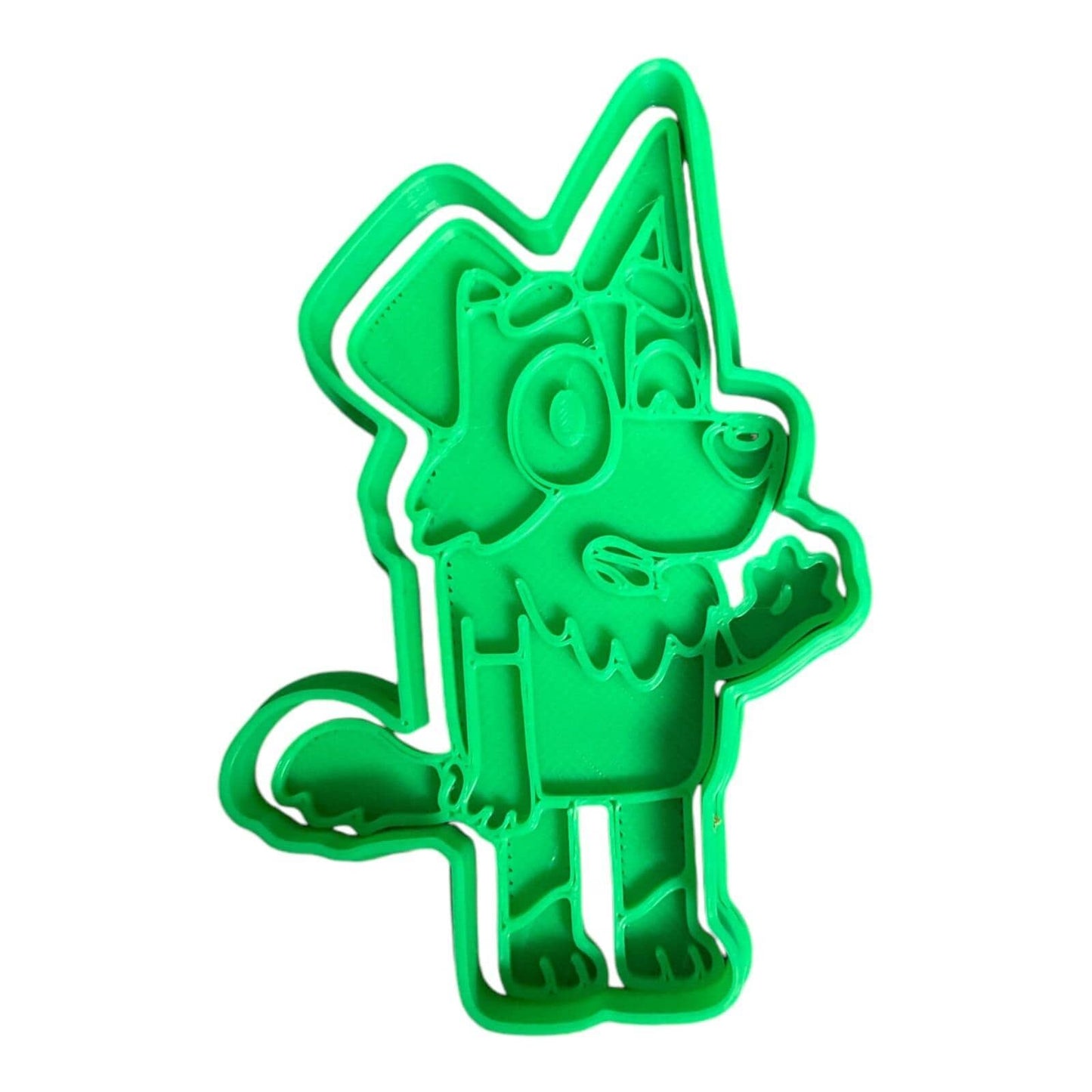 Cartoon Puppy Family Cookie Cutter Set – 9 Piece Playful Dog Characters, 3D Printed