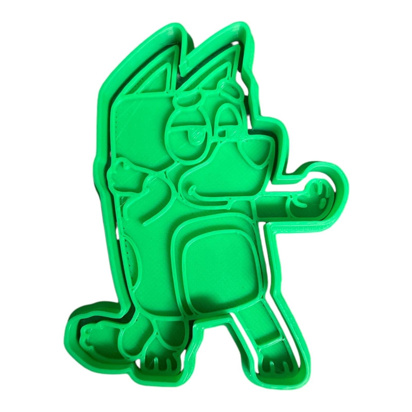 Cartoon Puppy Family Cookie Cutter Set – 9 Piece Playful Dog Characters, 3D Printed
