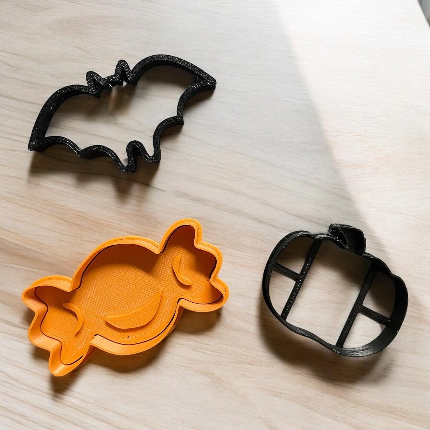 Hallowern Set Cookie Cutter . Different Molds For Cookies. Ghost And More