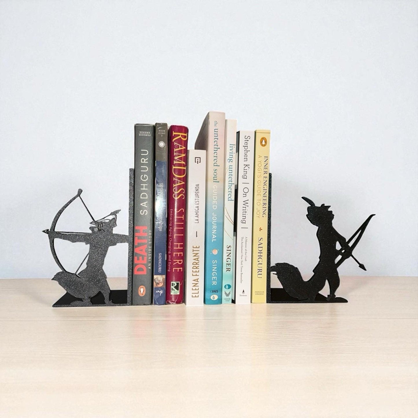 The Vigilante Bookends. Reading Lovers Bookends