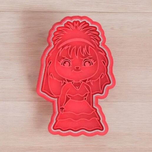 Gothic Halloween Cookie Cutters – 5 Piece Set, Creepy Cute Characters, 3D Printed