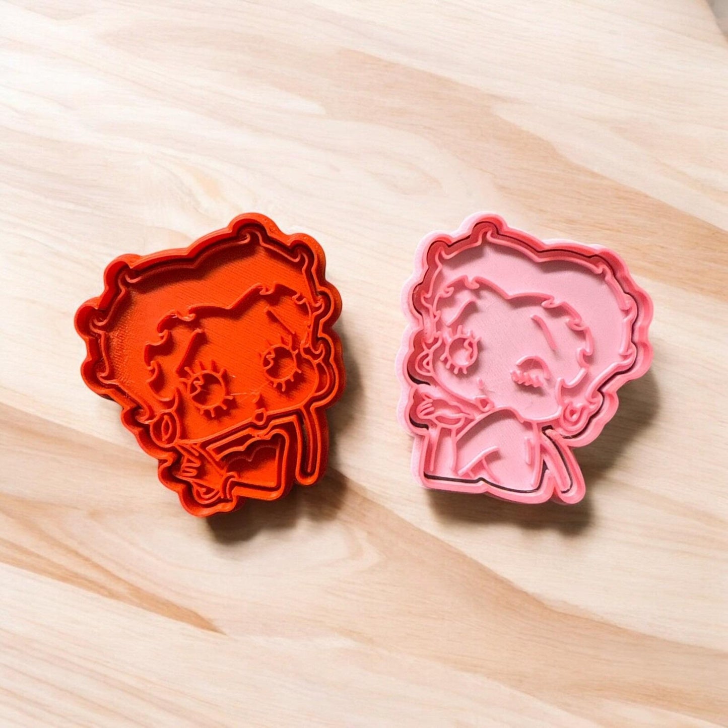 Betty Boop Cookie Cutters Set. Cute Baking Cookie Cutters For Betty Boop Fans