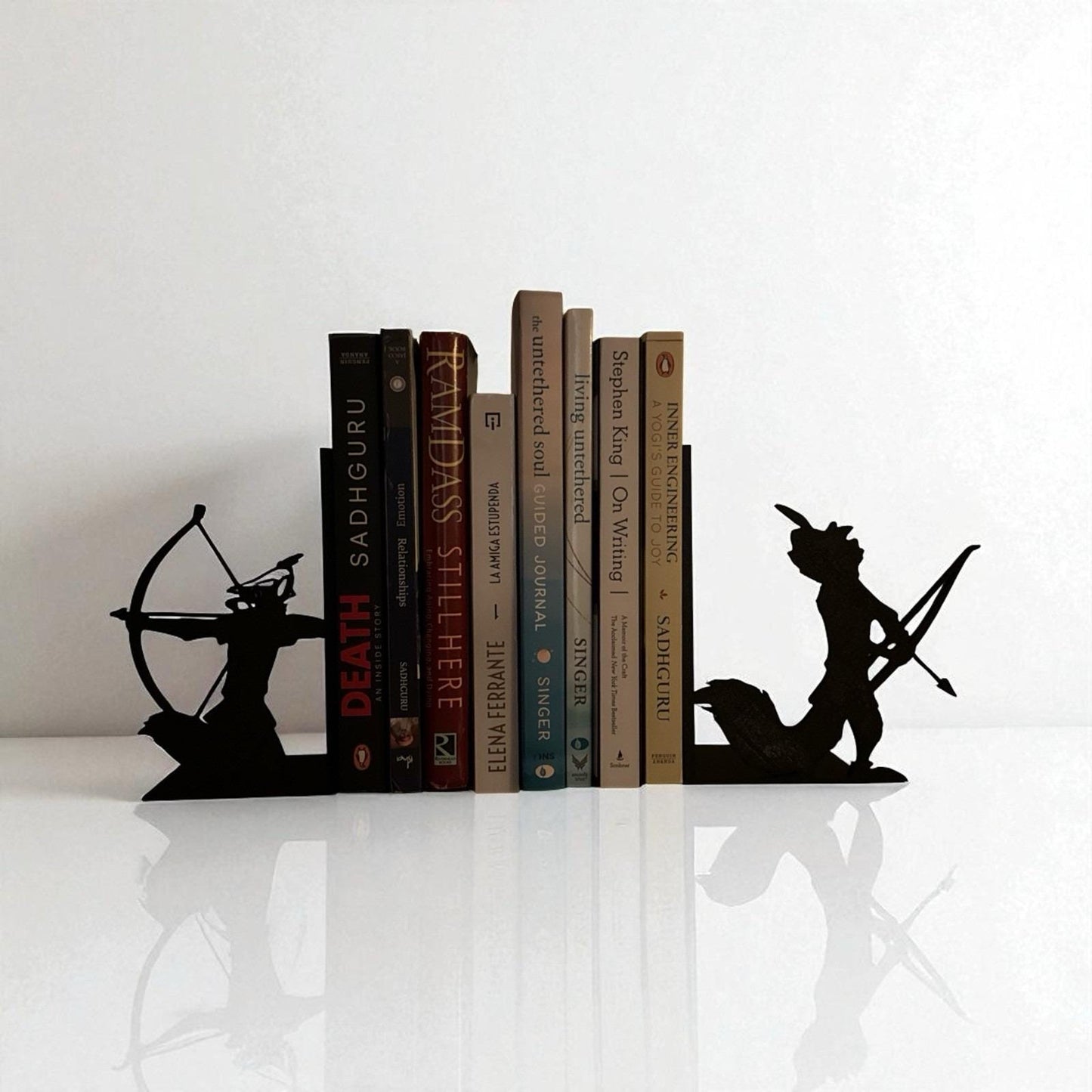 The Vigilante Bookends. Reading Lovers Bookends