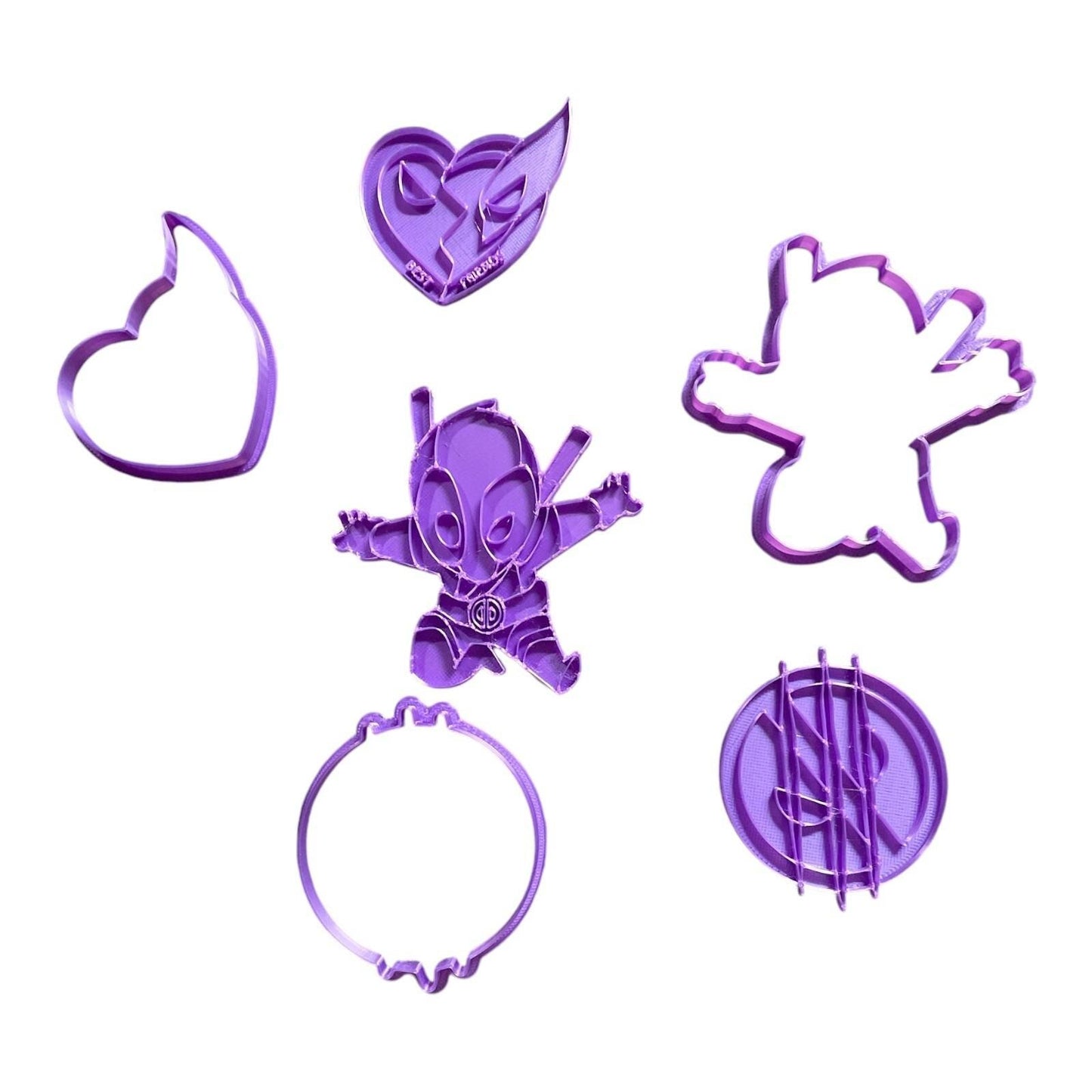 Cookie Cutters For Baking Cookies. 9 PCS Antihero Cookie Cutters.