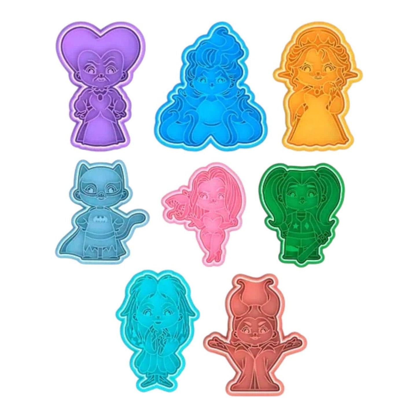 Bad Girls Cookie Cutter Kit x 8 Cookie Cutters