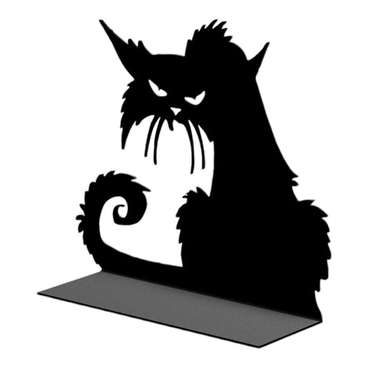 Lucky Cat Bookend – Stylish & Functional Décor for Your Bookshelf. Cat Bookends