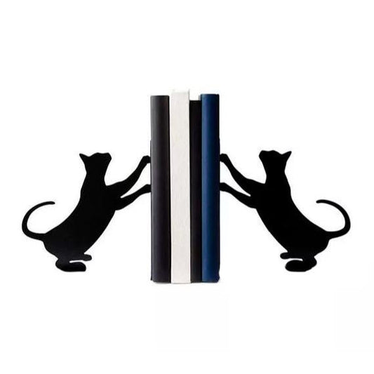 Bookend with A Cats Theme. Cats Book Holder, Bookend. Cute Cats For Your Books.