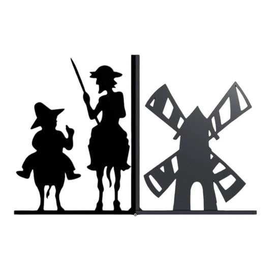Don Quijote de la Mancha Bookend – Elegant Literary Décor for Book Lovers