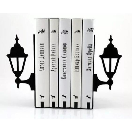 Bookend. Cute Lamps Book Holder, Bookend. London Style For Your Shelf. Bookends