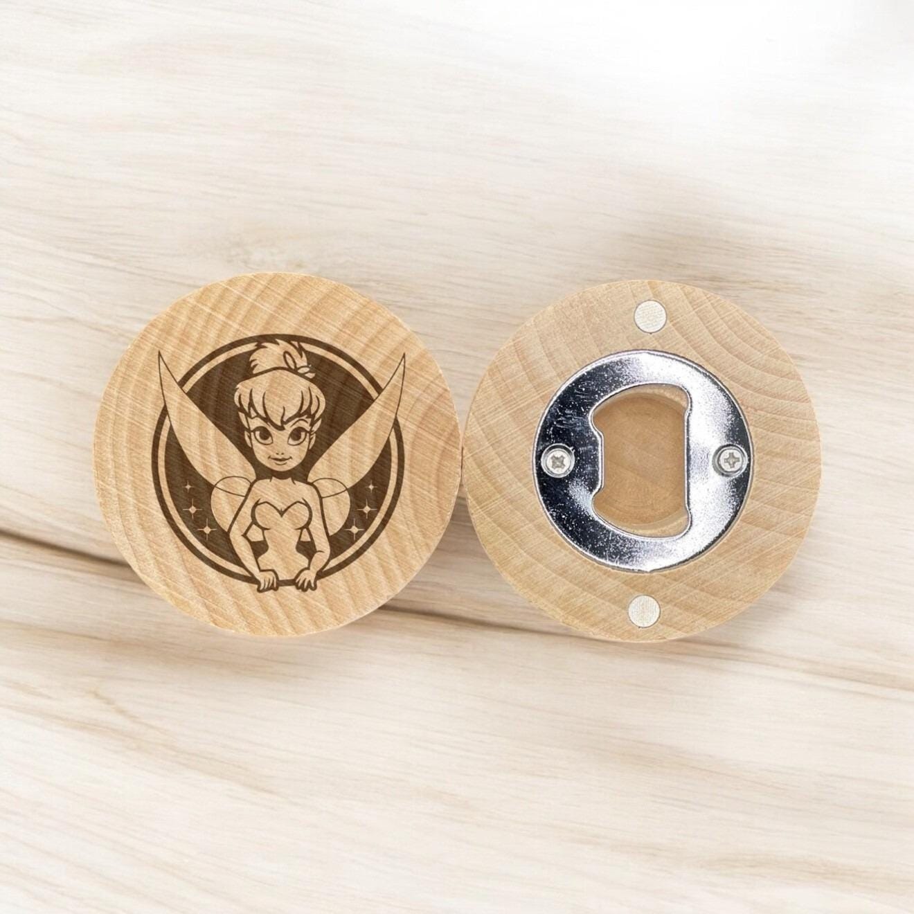 Woodland Fairy Engraved Bottle Opener – Whimsical Gift for Magic Lovers