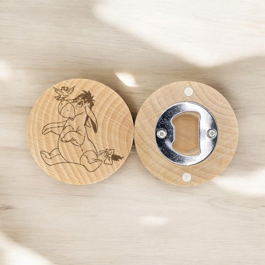 Sad Donkey Engraved Bottle Opener – Sweet Gift for Gentle Souls & Classic Story Fans