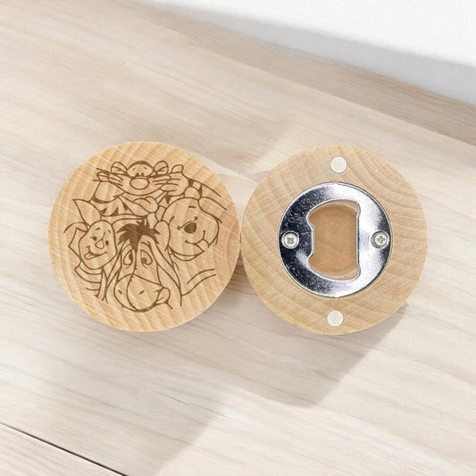 Woodland Friends Engraved Bottle Opener – Cute Gift for Nature & Storybook Lovers
