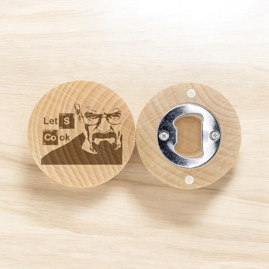 Science Lab Engraved Bottle Opener – Bold Gift for TV Drama Fans