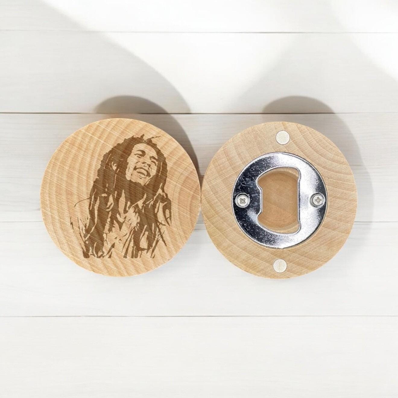 Reggae Legend Engraved Bottle Opener – Gift for Music & Island Vibes Fans