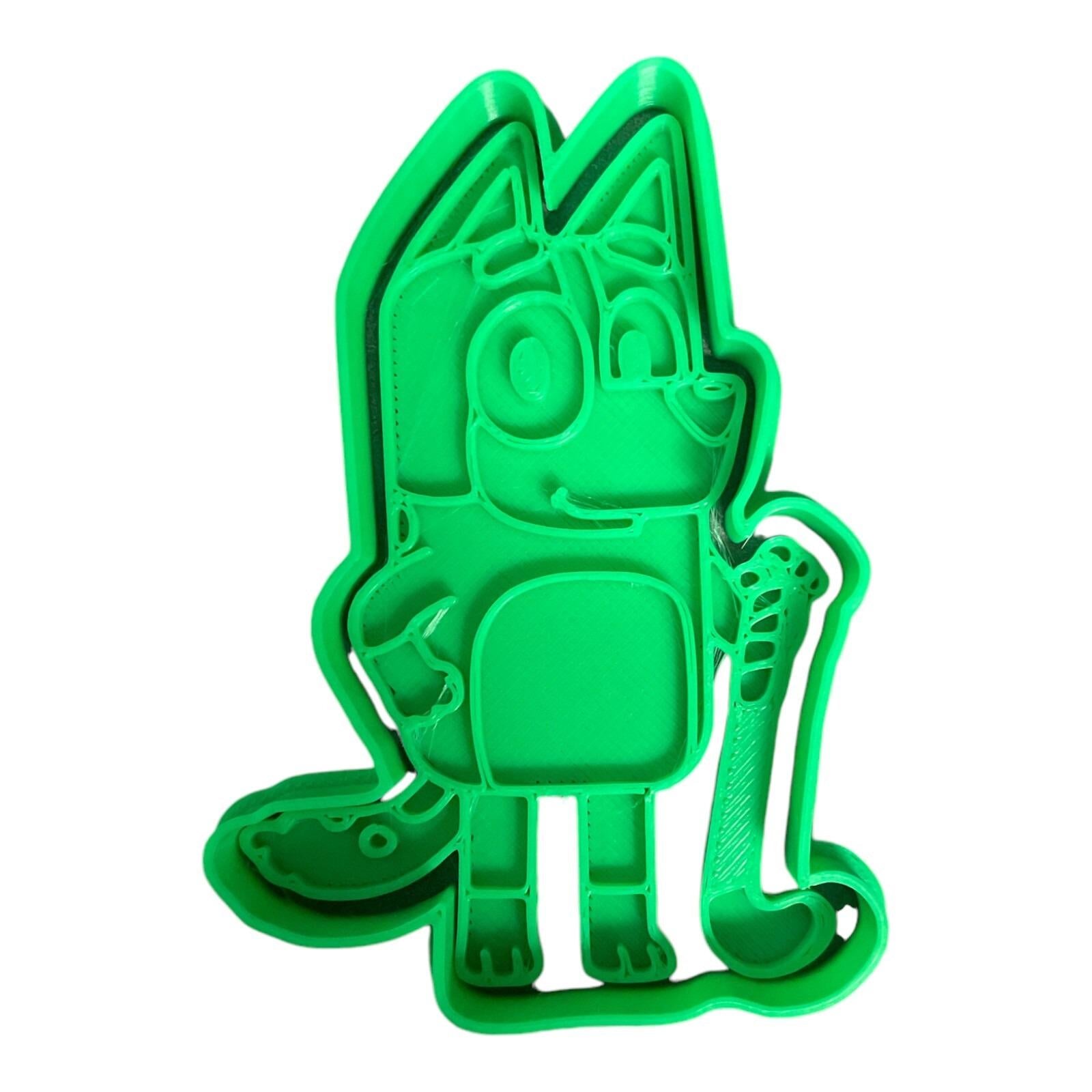 Cartoon Puppy Family Cookie Cutter Set – 9 Piece Playful Dog Characters, 3D Printed