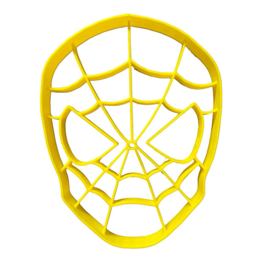 Hero Web Mask Cookie Cutter – 3D Printed Superhero-Inspired Baking Tool