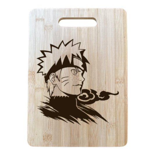 Anime Inspired Cutting Board. Kitchen Bamboo Cutting Board. Anime Gift