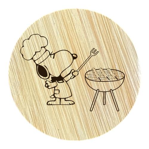 Little Dog Chef BBQ Wooden Bottle Opener – Fun Laser Engraved Kitchen Gift
