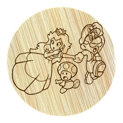 Video Game Character Inspired Engraved Wooden Bottle Opener – Unique Gamer Gift