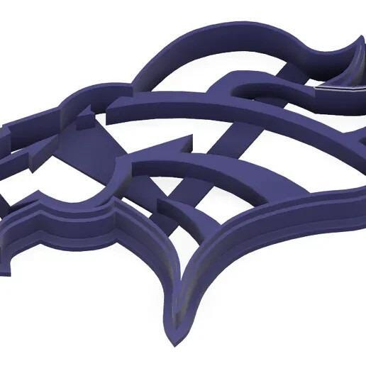 Football Fans Cookie Cutter. Cookie Molds.