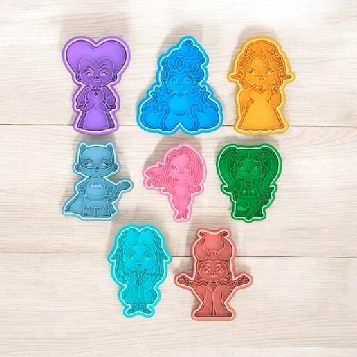 Bad Girls Cookie Cutter Kit x 8 Cookie Cutters